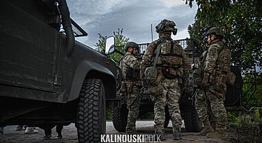 Штодзённая планавая праца бронегрупы Палка Каліноўскага