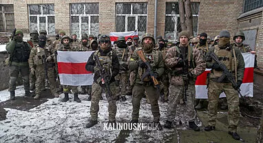 Полк Каліноўскага адзначае 3-ю гадавіну